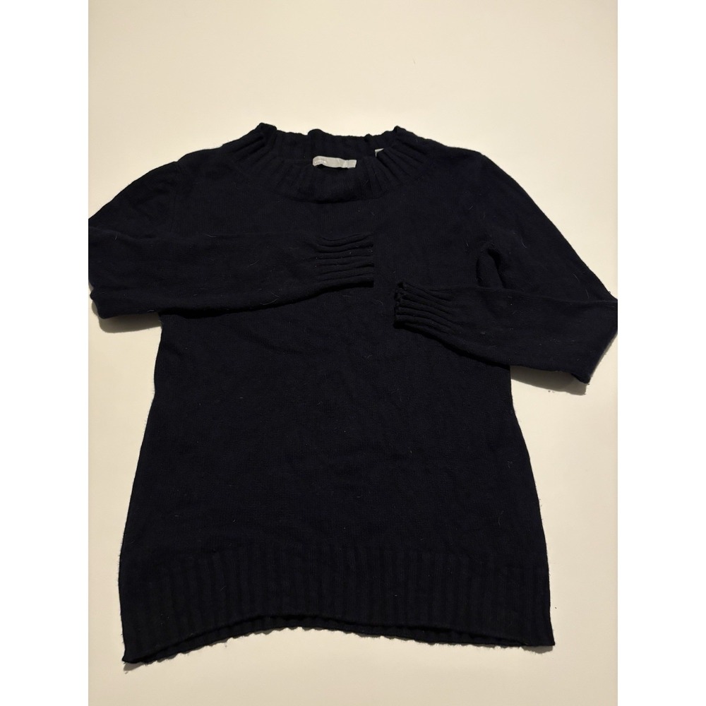 Women's VINCE Blue Wool Cashmere Blend Sweater SZ Small